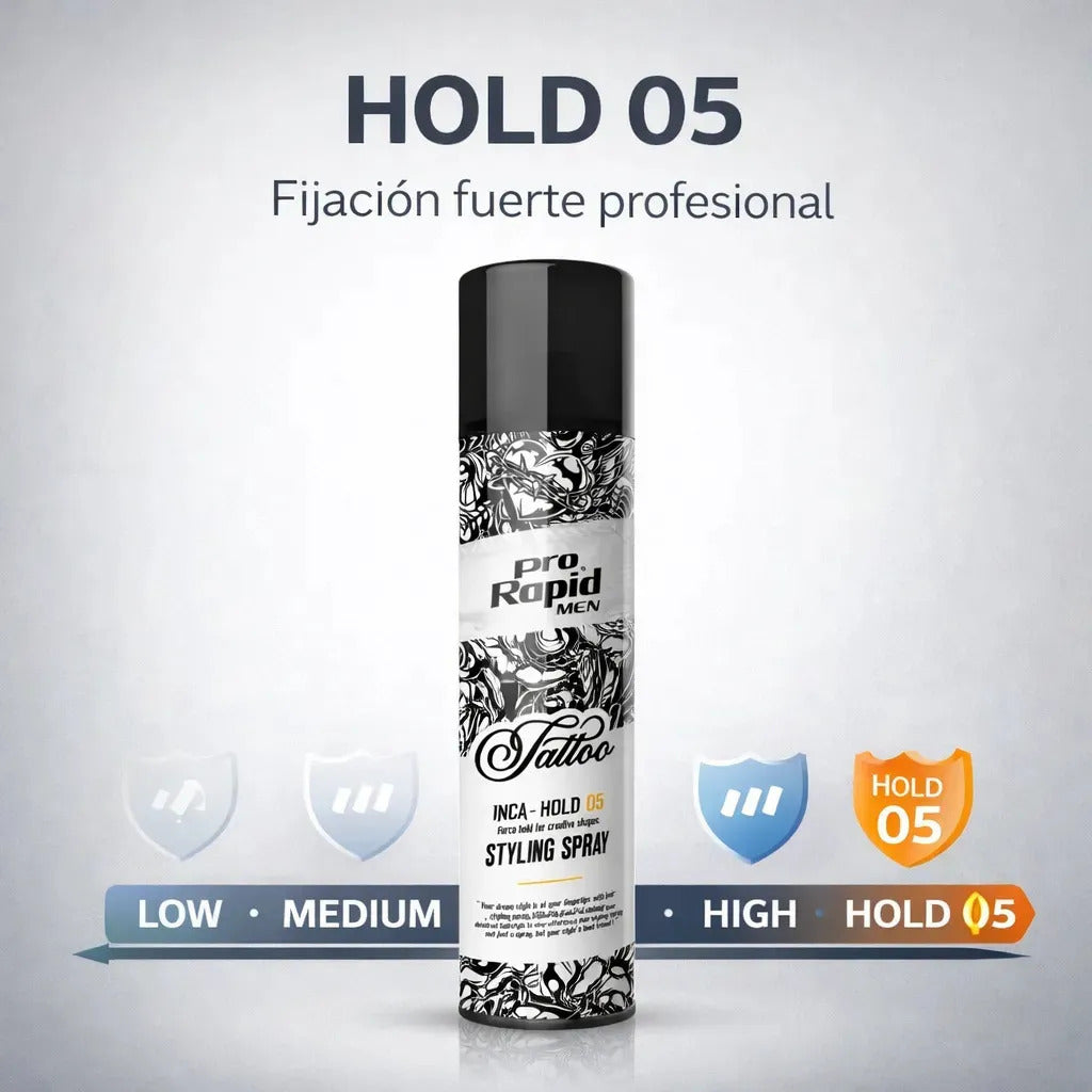 Laca Fijadora Pro Rapid Control Total Sin Retoques 400ml