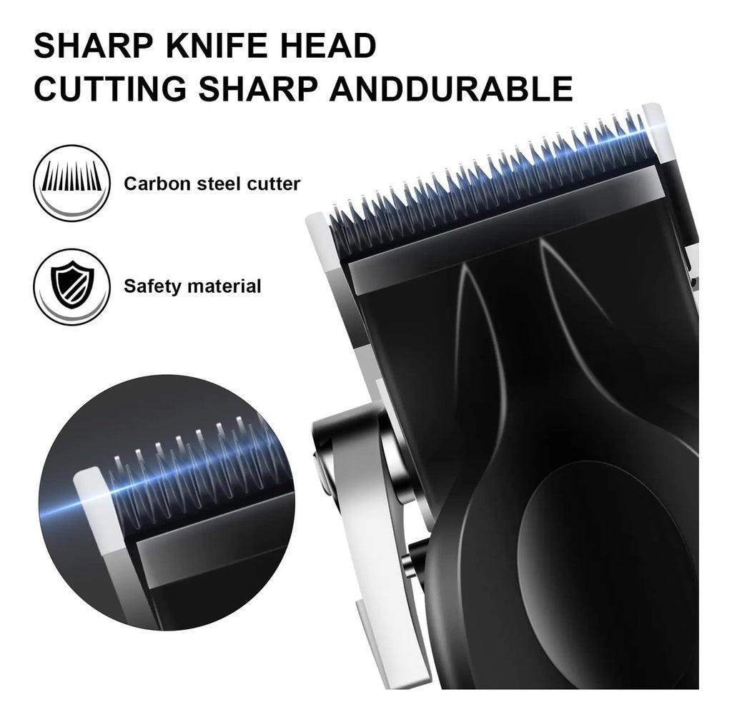 Clipper Profesional Kemei KM-2296: Máquina Inalámbrica con Base de Carga
