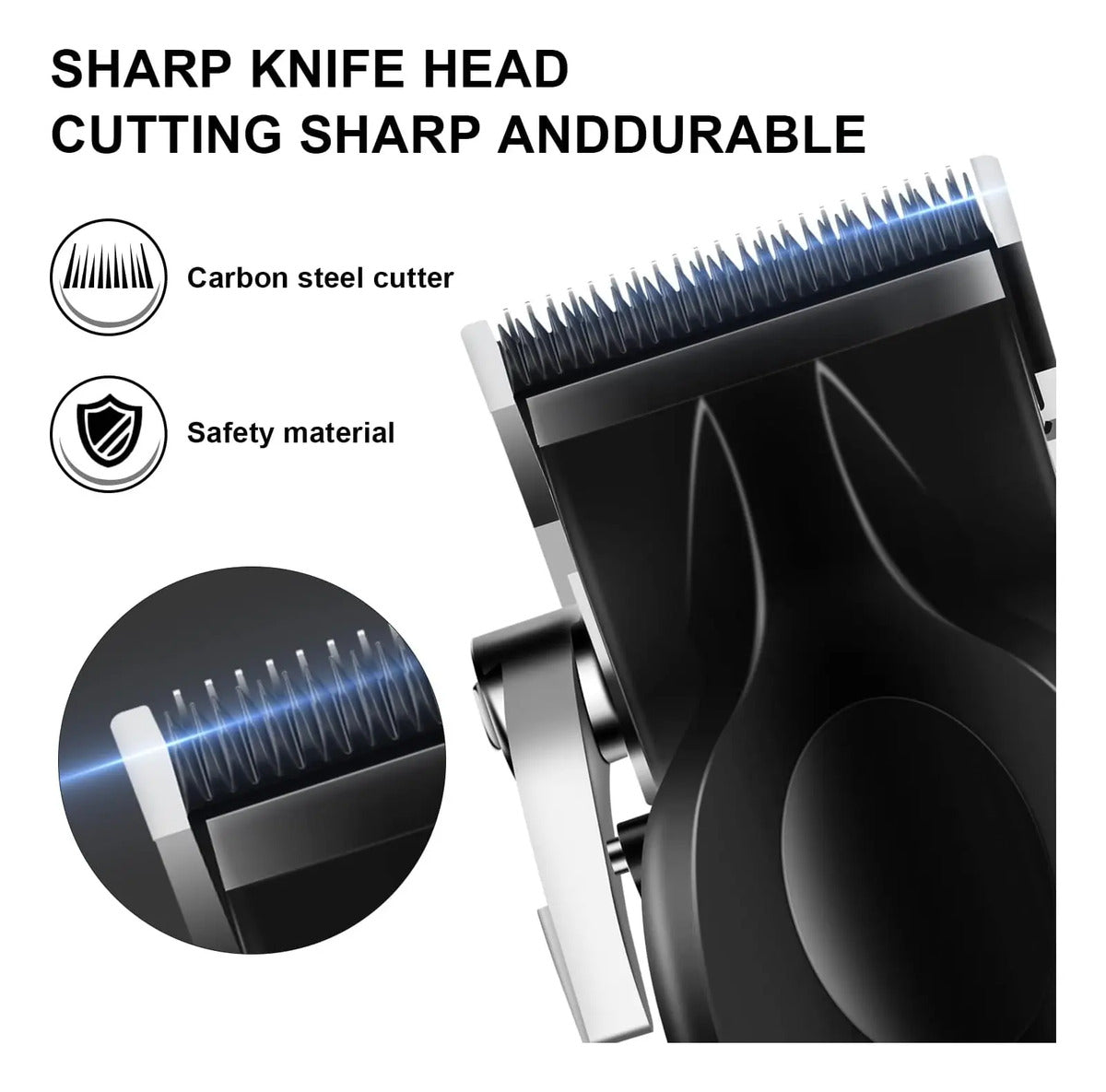 Clipper Profesional Kemei KM-2296: Máquina Inalámbrica con Base de Carga