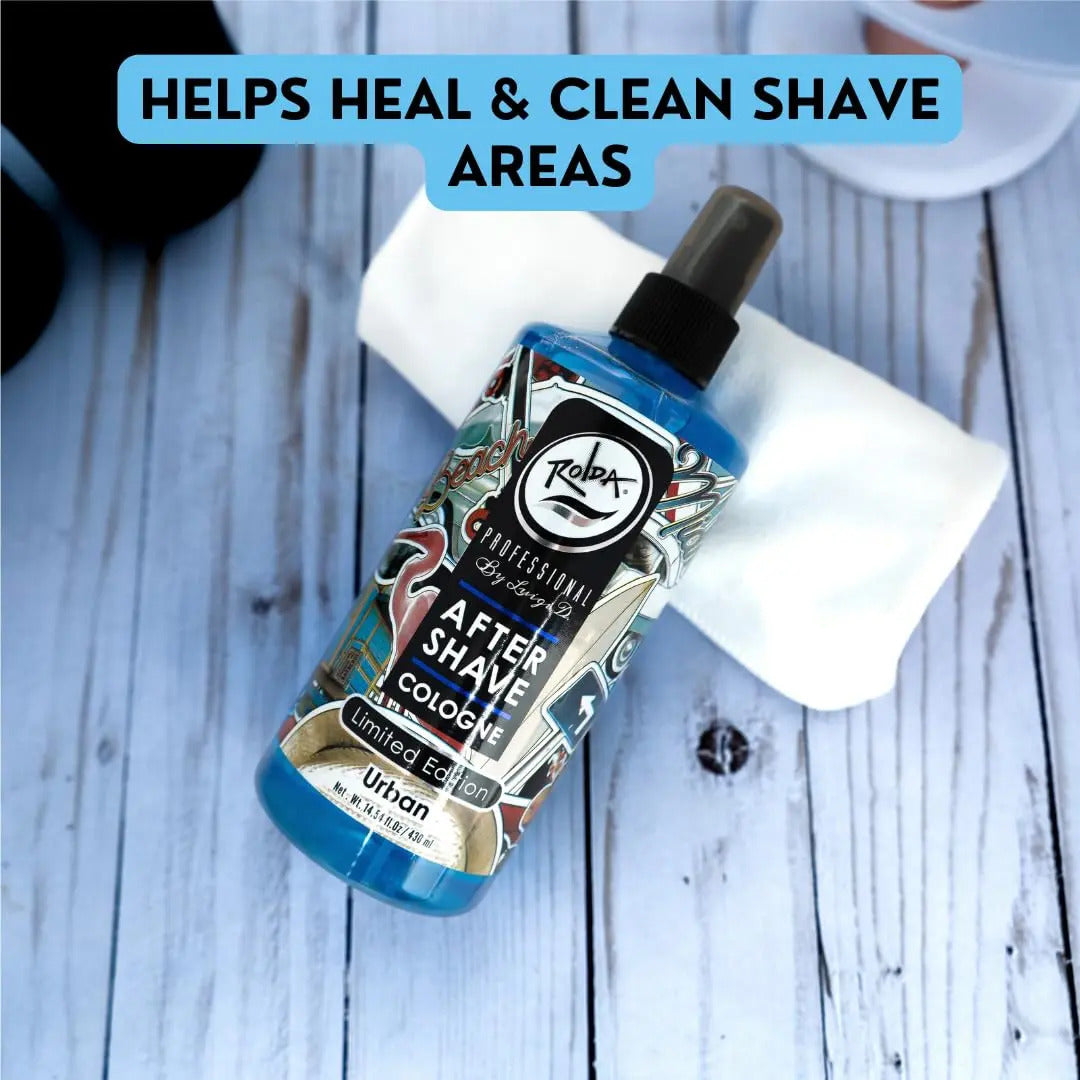 After Shave Colonia Rolda Urban 410ml - Loción Post Afeitado Refrescante