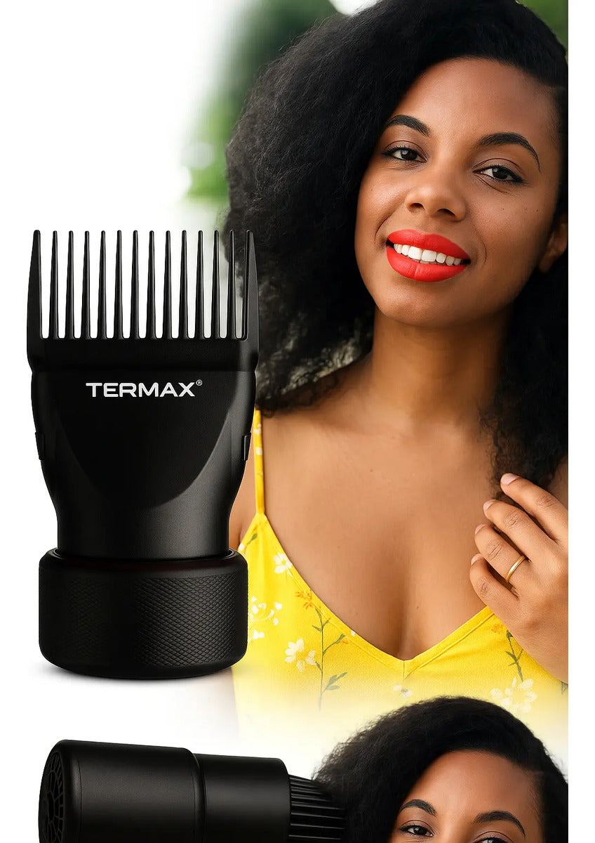 Boquilla Difusora con Peineta para Secador - Especial Cabello Afro y Rizado