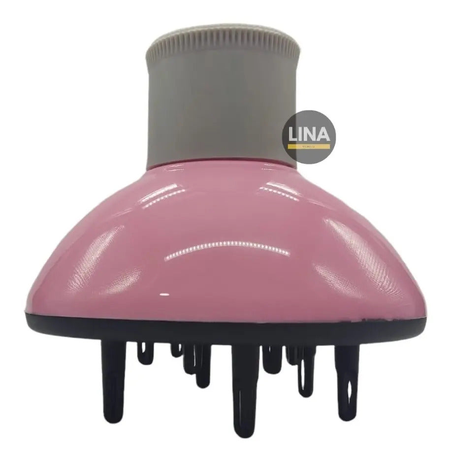 Difusor Universal Profesional para Secador de Pelo - Negro Anti-Frizz