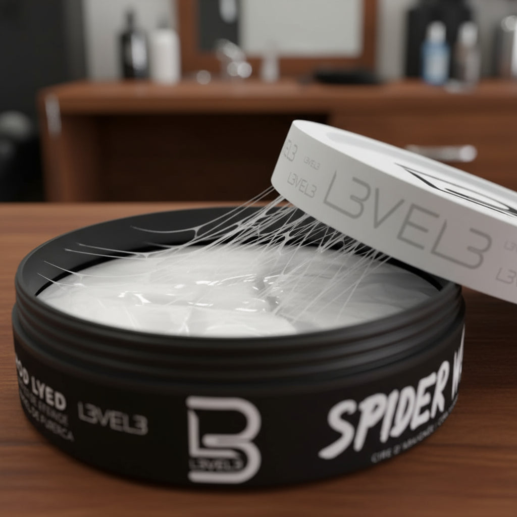 Kit Level 3: Polvo Texturizador Negro + Cera Spider Wax - Volumen y Fijación