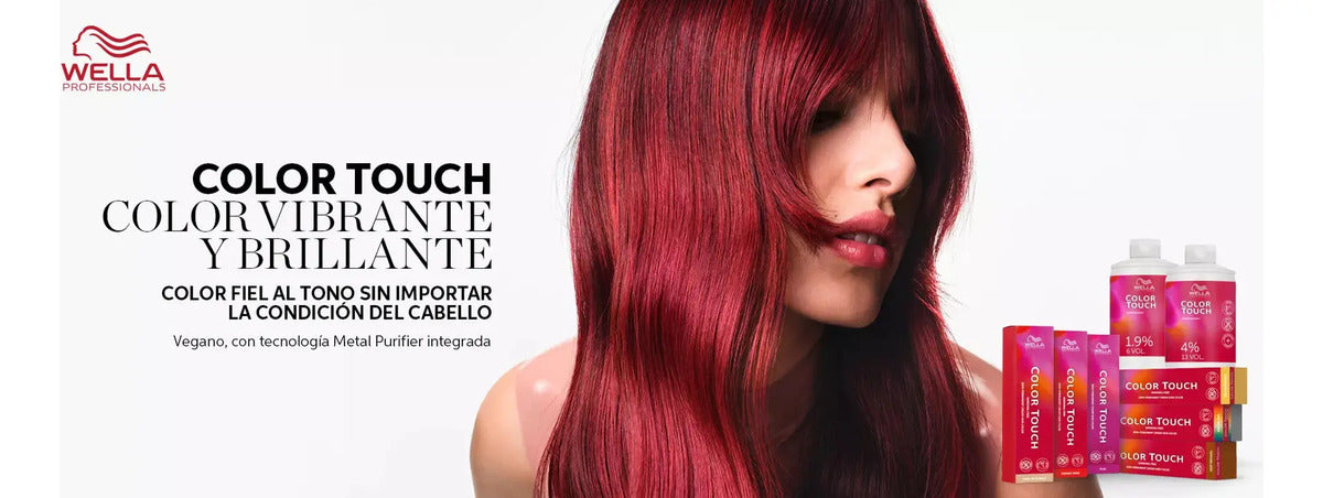 Wella Color Touch 60ml + Emulsión Tintura Demi Permanente Sin Amoníaco