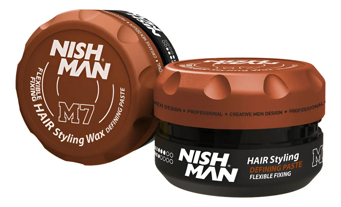 Cera Nishman M7 Defining Paste 100ml - Fijación Flexible y Acabado Mate Natural
