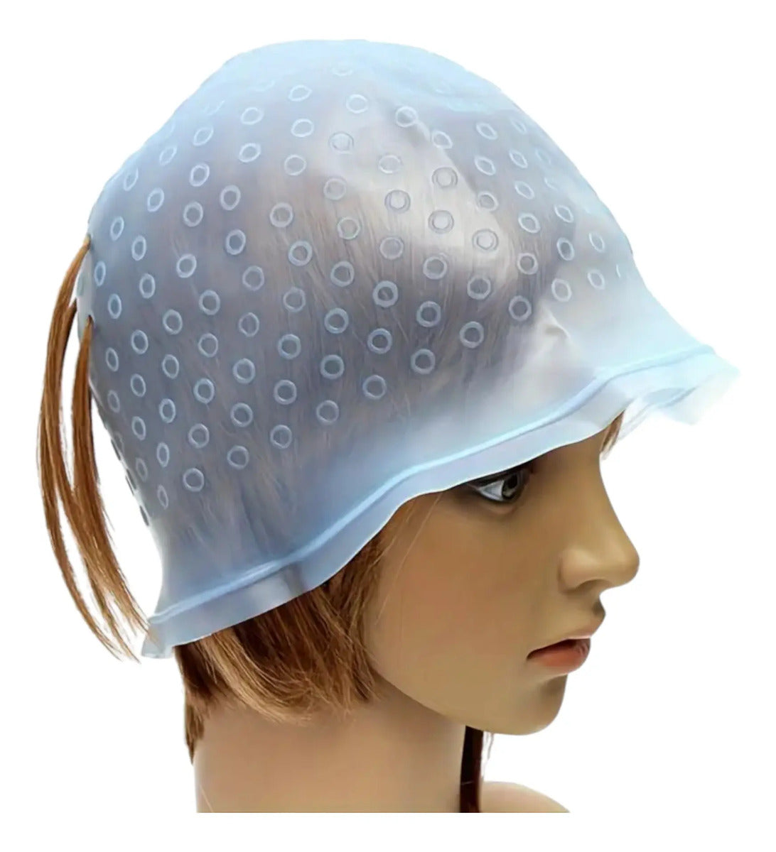 Pack Decolorante Azul 500g + Gorro Mechas Crochet Profesional