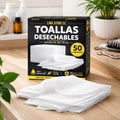 Toallas Desechables De Spa Peluqueria Gimnasio 70x30cm 50pcs
