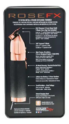 Trimmer BabylissPRO RoseFX Skeleton Profesional Zero Gap