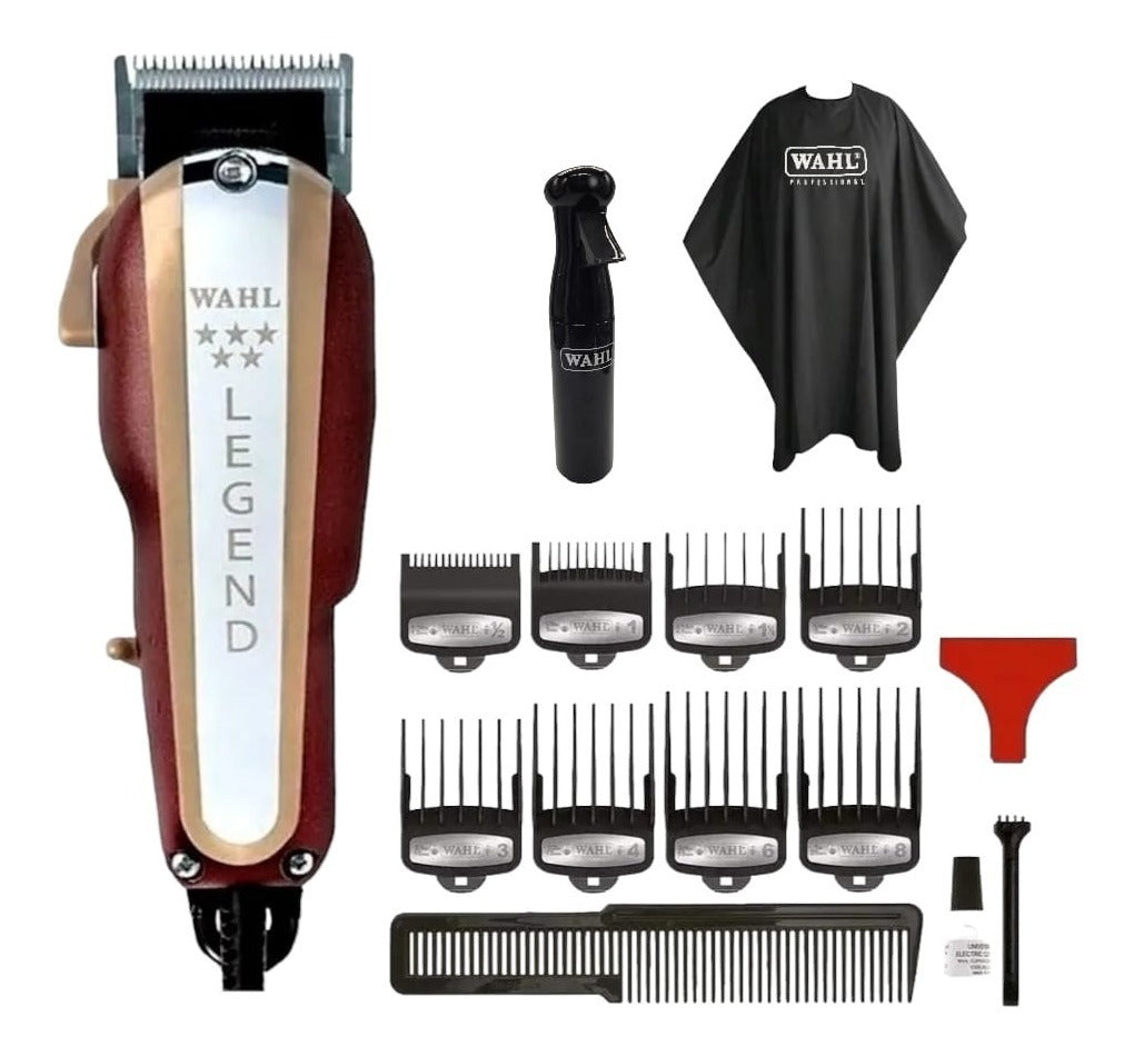 Kit Profesional Wahl Legend 5 Estrellas + Capa de Corte + Difusor 300ml