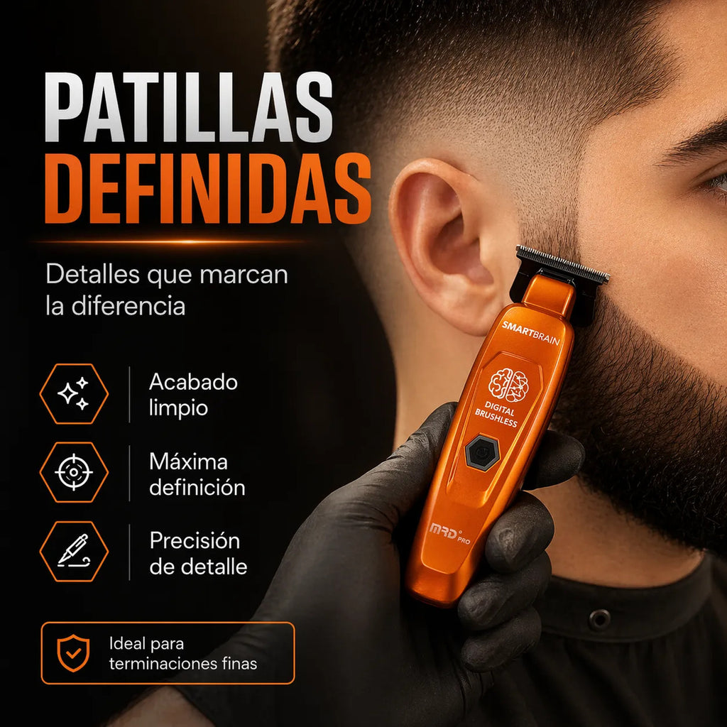 Trimmer Mrd Profesional Gmt-90-4 Maquina Para Cortar El Pelo