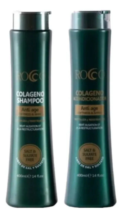 Pack Capilar de Colágeno Revitalizante Profesional - Shampoo y Acondicionador
