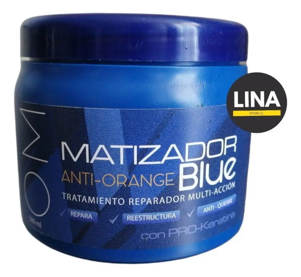Pack Salomex Matizador Profesional - Shampoo y Crema Azul