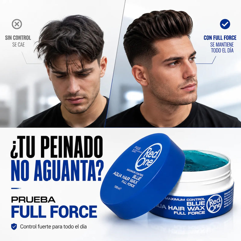 Cera Capilar Fijación Fuerte Aqua Hair Wax 150ml