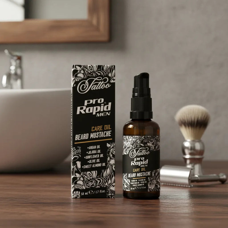 Aceite Para Barba Bigote Hidratante Argan Prorapid 50ml