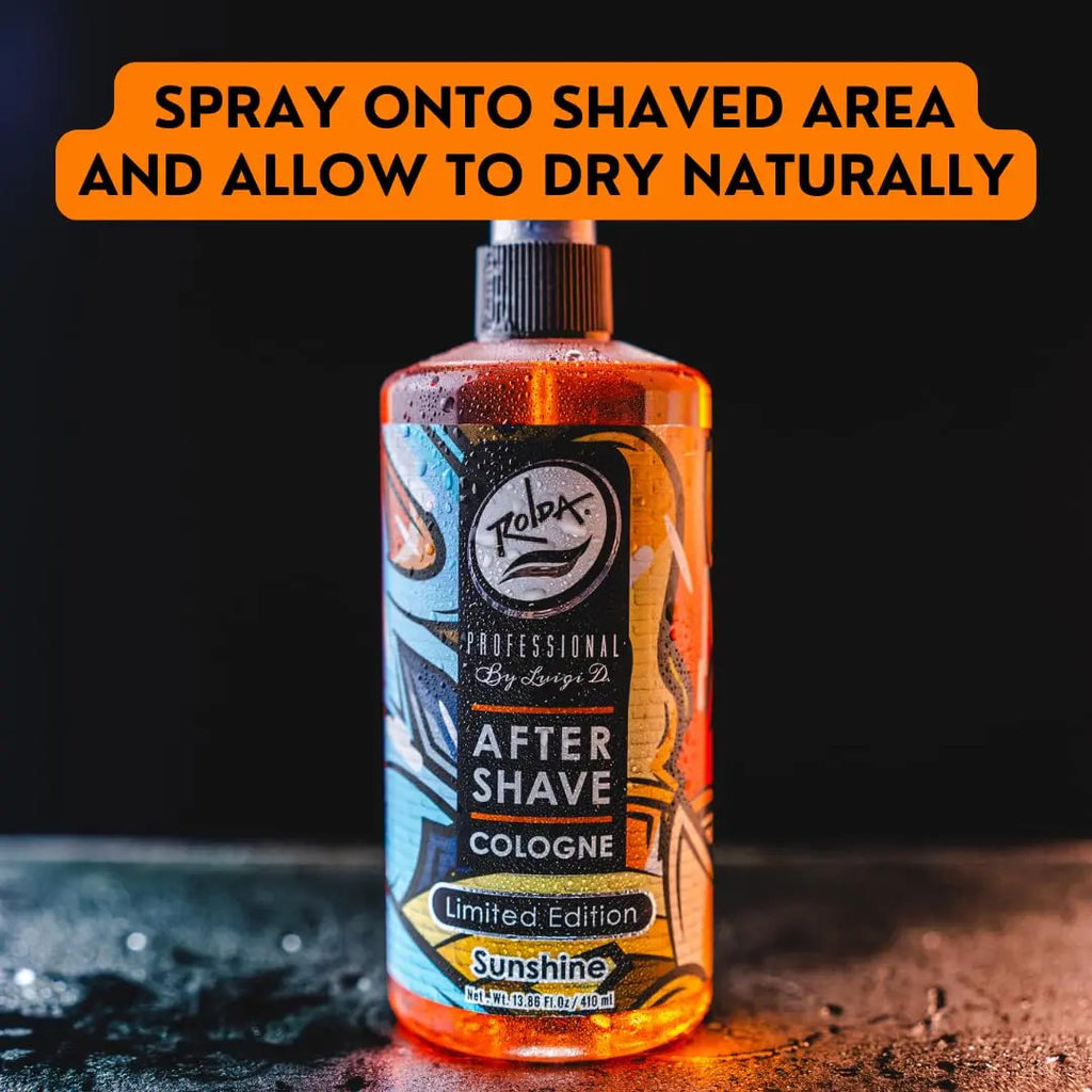 After Shave Colonia Rolda Sunshine - Loción Post Afeitado Cítrica 410ml