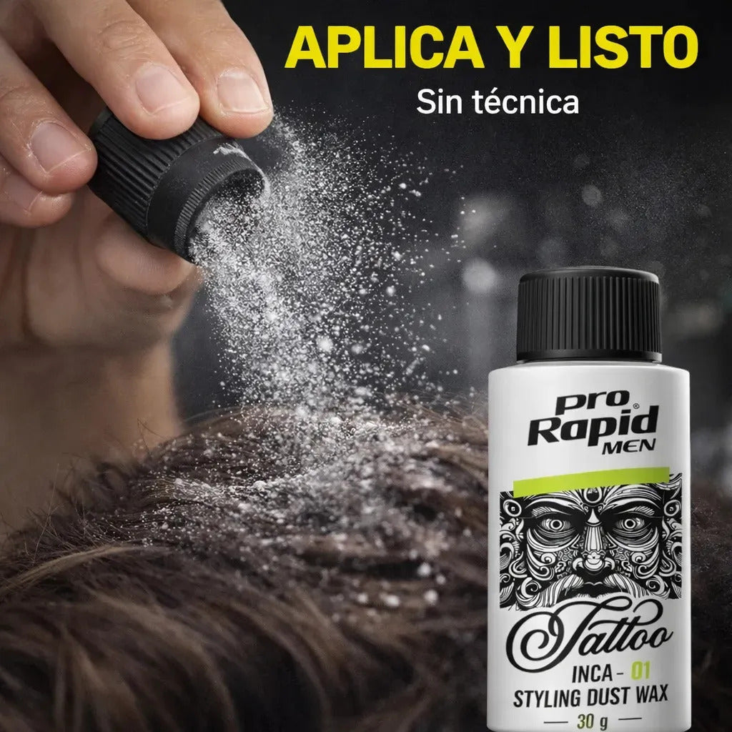 Polvo Texturizador Pro Rapid Cabello Fijación Rápida Barberia