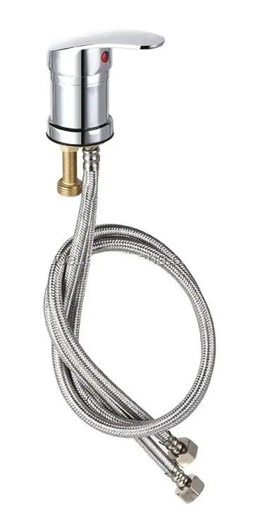 Llave Monomando + Llave Ducha Lava Pelo Peluqueria Barberia