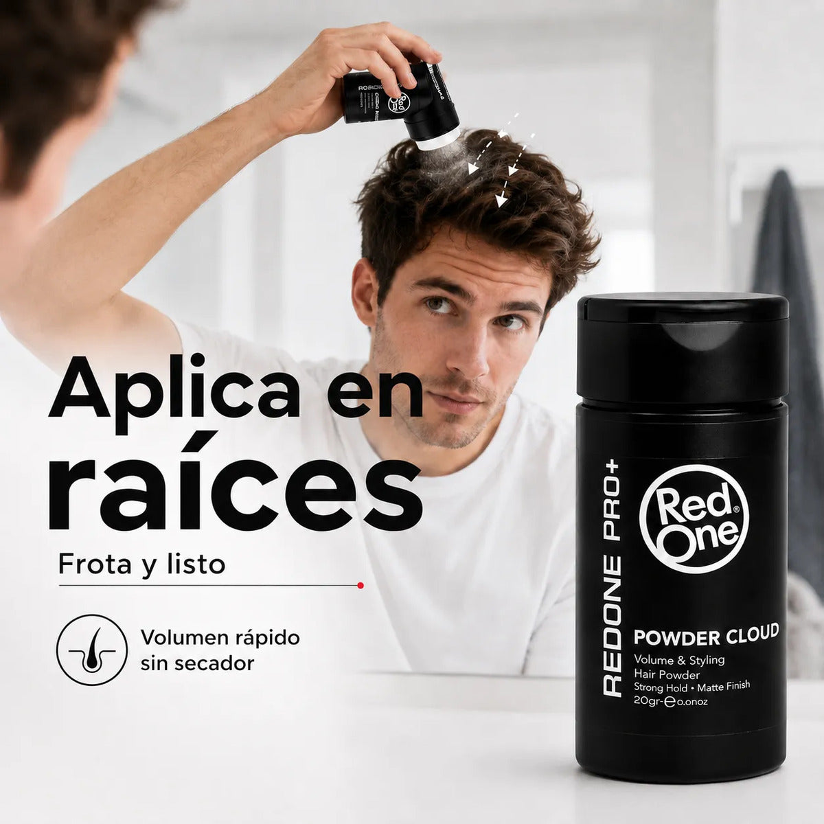 Polvo Texturizador  Cabello Hombre Acabado Mate 20g