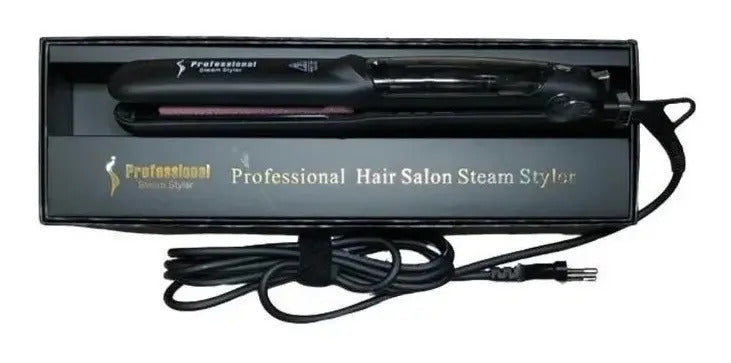 Plancha de Cabello Profesional a Vapor Air Salon - Cerámica 450°F Anti-Frizz