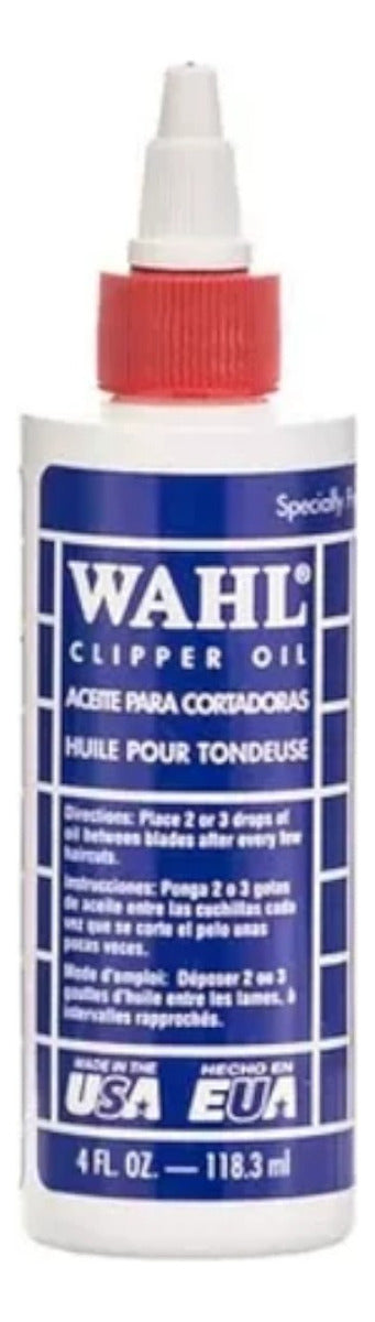 Aceite Wahl para Cuchillas 118 ml Lubricante Profesional Clipper