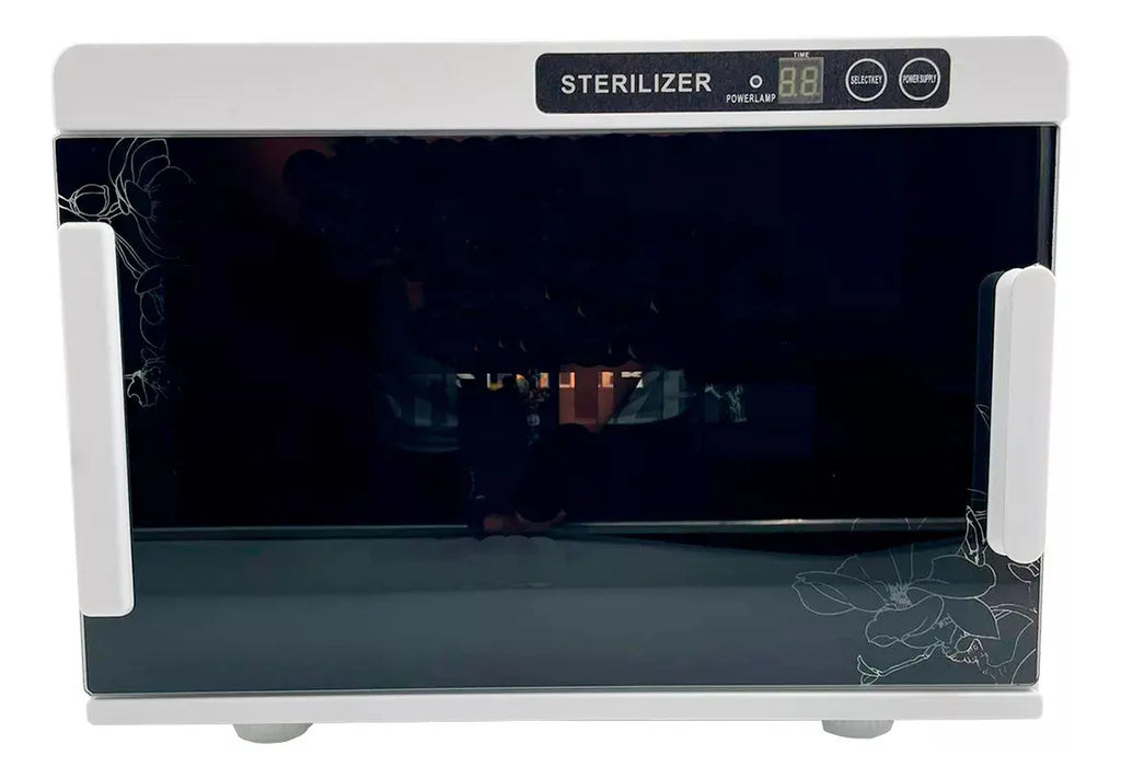 Esterilizador Profesional UV + Ozono de Doble Bandeja para Barbería y Estética