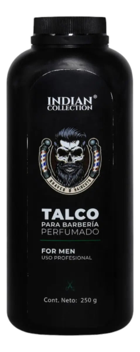 Talco Profesional Perfumado para Barbería - Calma y Suaviza Post-Corte