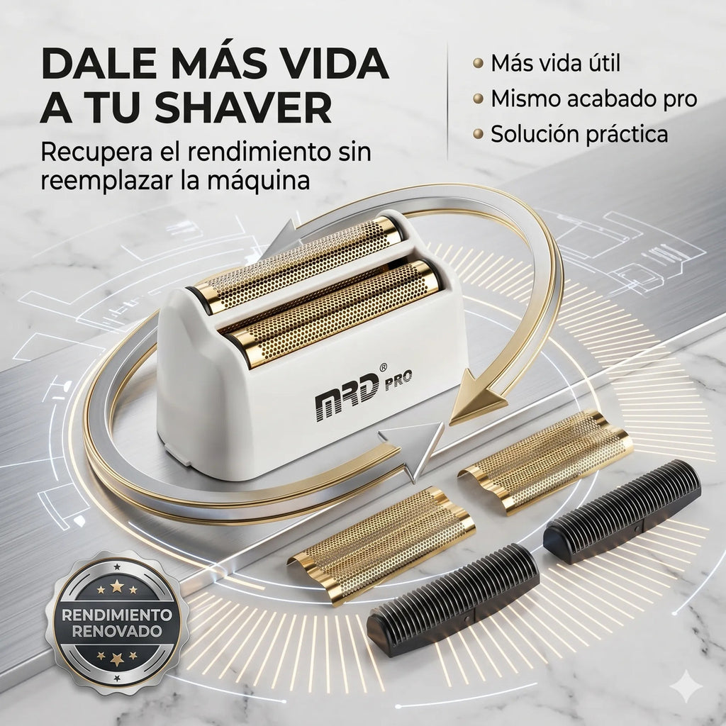 Repuesto Shaver Zb-999 Recupera Afeitado Corte Uniforme