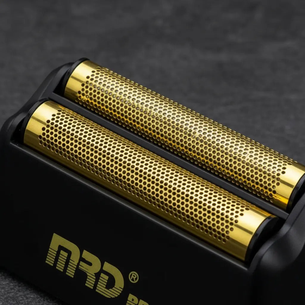 Repuesto Shaver Vector Mrd Con Mallas Y Cuchillas Negro Gold