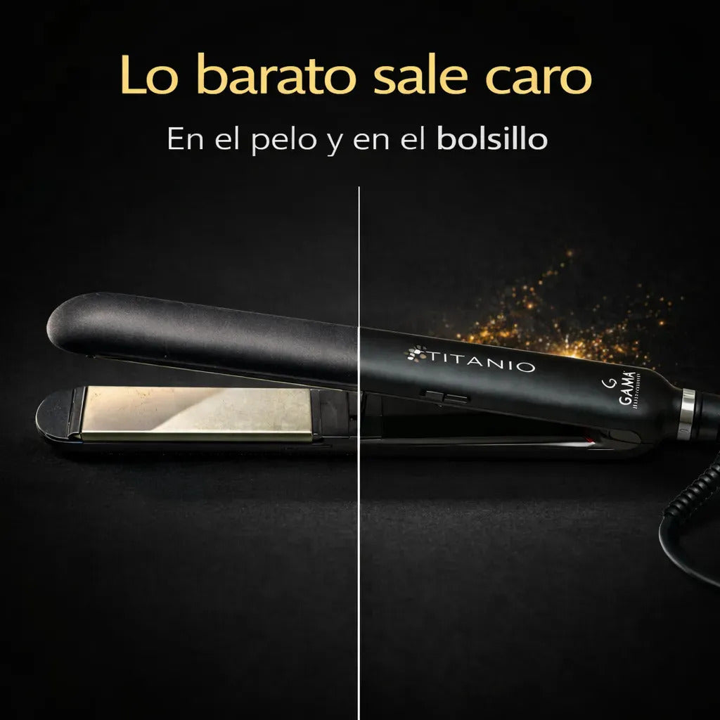 Alisador De Pelo Profesional Titanio Gama 230°c