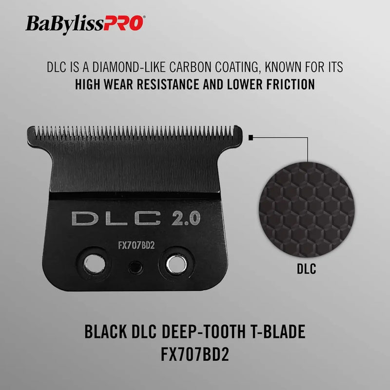Cuchilla BabylissPRO Skeleton DLC 2.0 FX787 FX726 T-Blade