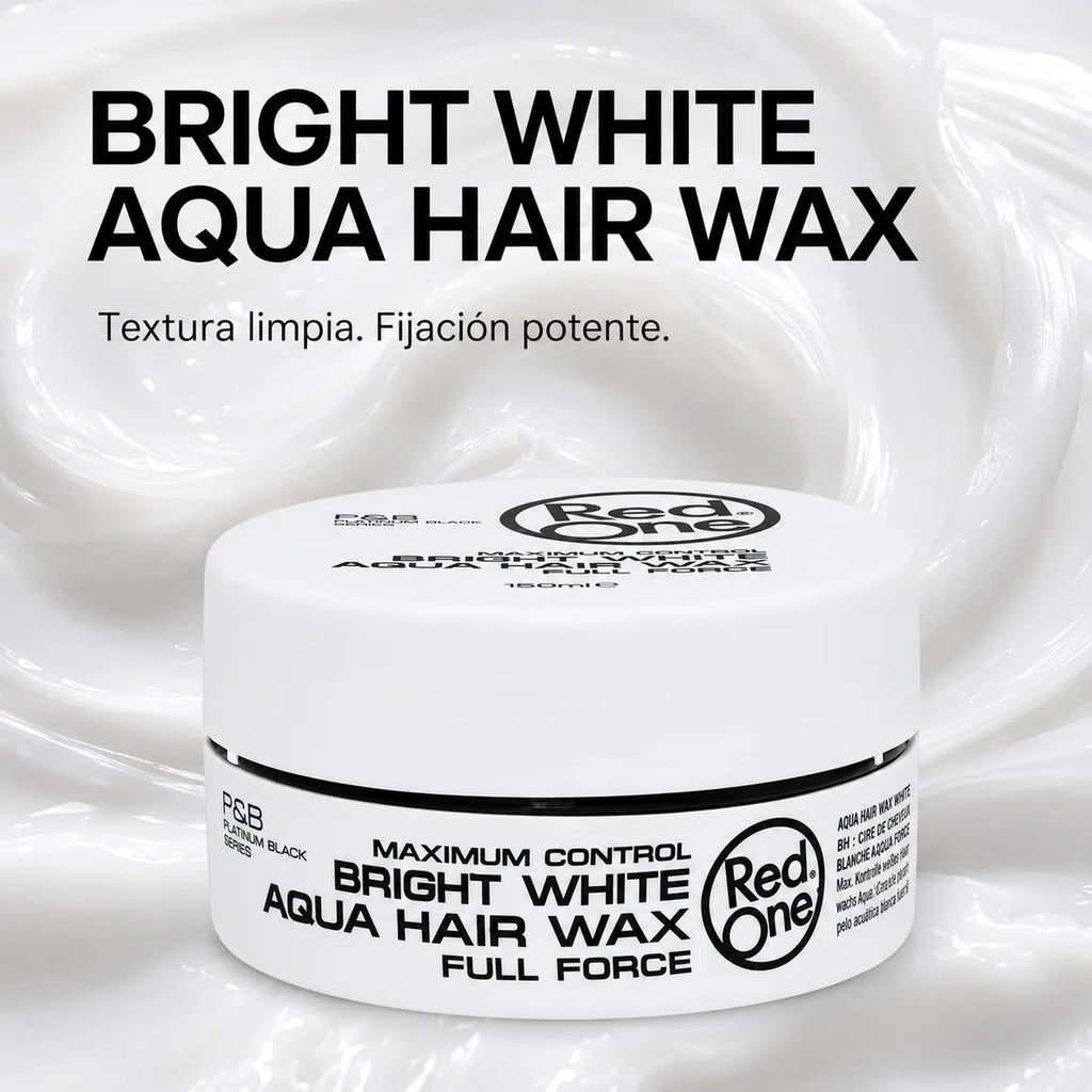 Cera Capilar Red One Bright White Control Fuerte 150ml