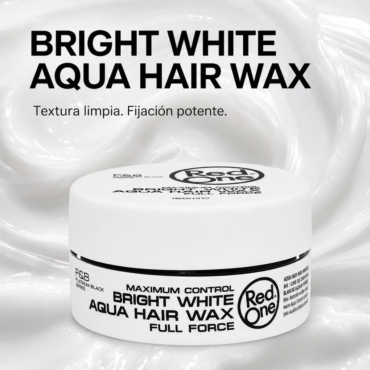 Cera Capilar Red One Bright White Control Fuerte 150ml