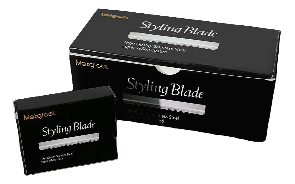 Hojillas Feather Caja 10x10 Styling Blade Barberia