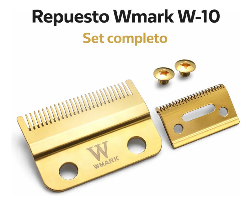 Cuchilla Repuesto Wmark Máquina Cortar Pelo Cambio 2 Tornillo