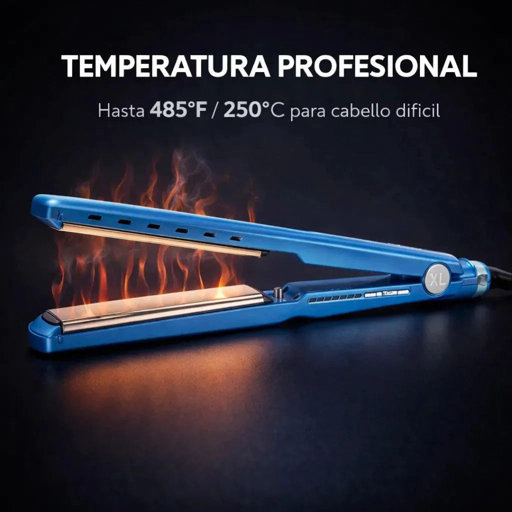 Plancha Alisadora Cabello Babyliss Profesiona Placas Titanio