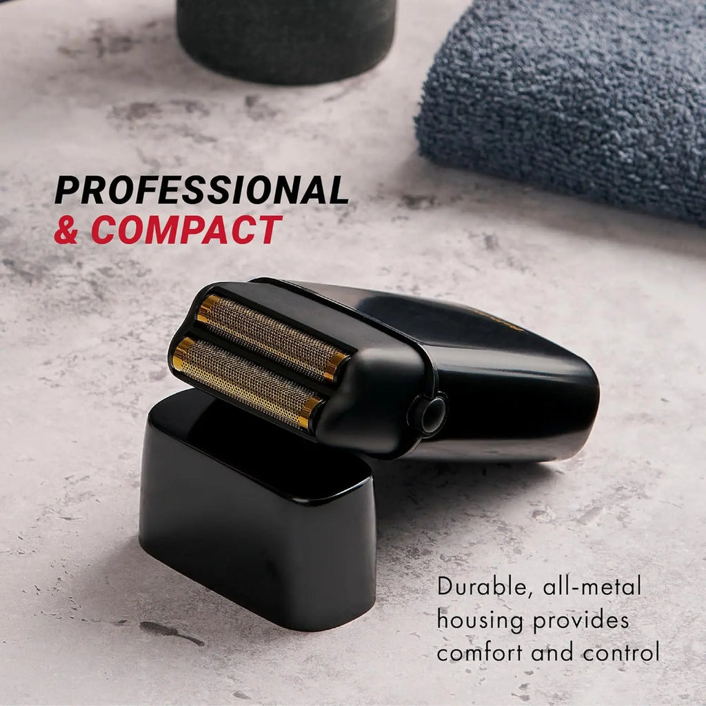 Afeitadora BabylissPRO FX02 Gold Shaver Inalámbrica Doble Foil