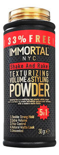 Polvo Texturizador Immortal NYC Shake and Rake 5 en 1 - Volumen y Mate 30g