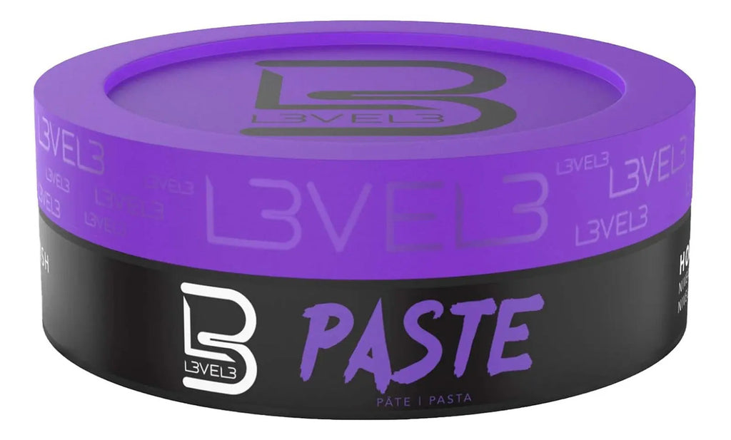 Pasta de Peinar Level 3 Matte Finish - Cera Fijadora Mate Profesional 150g