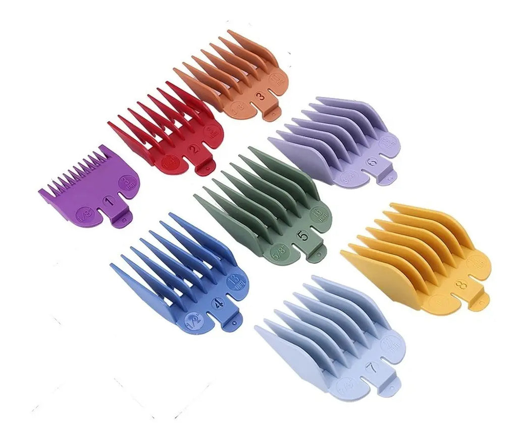 Set de 8 Peines Guías Profesionales para Clipper con Base Organizadora
