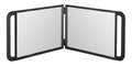 Espejo Retrovisor Doble Barberia Peluqueria De Mano