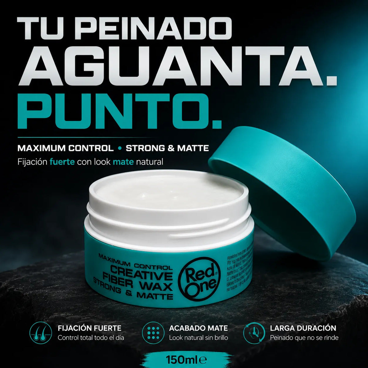 Cera Peinar Fijación Fuerte Look Mate Maximum Control 150ml