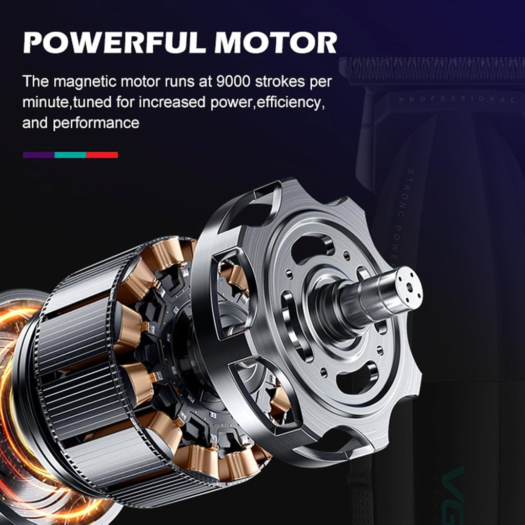 Máquina VGR V-906 Patillera Profesional Inalámbrica 9000 RPM