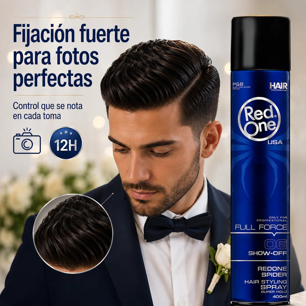 Laca Redone Spider 06 Fijación Profesional Sin Retoques 400m