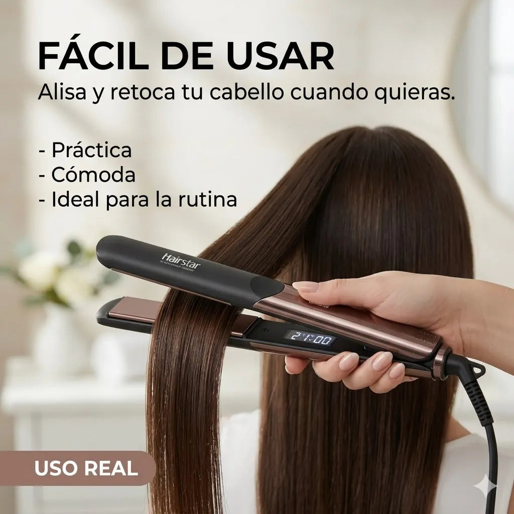 Plancha Alisadora Profesional Acabado Pulido Iron 8671