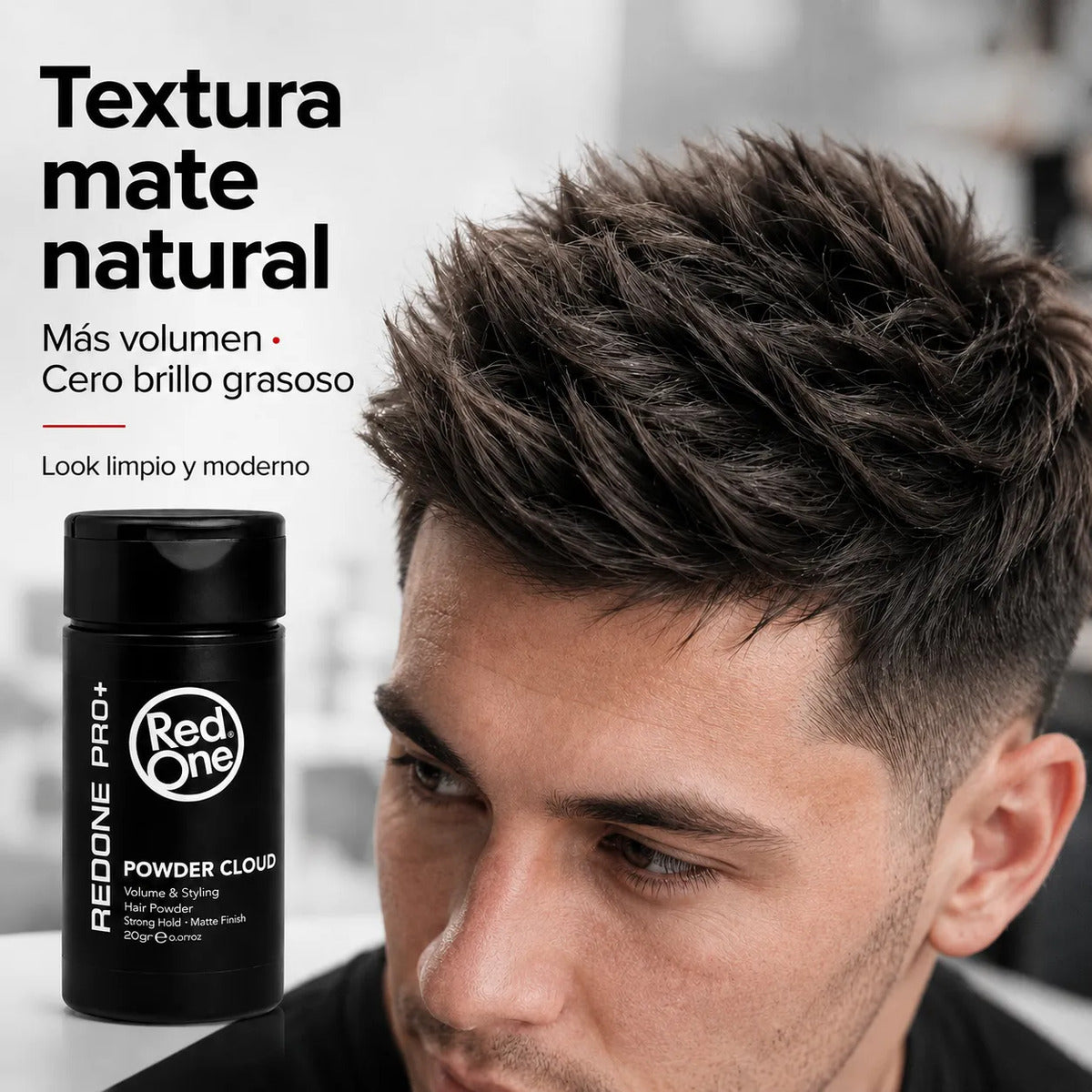Polvo Texturizador  Cabello Hombre Acabado Mate 20g