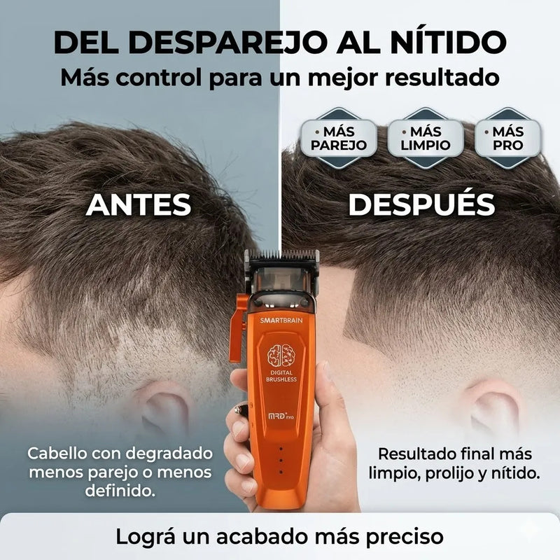 Maquina De Cortar Pelo Mrd Pro Orange Smart Brain Hc-90-4