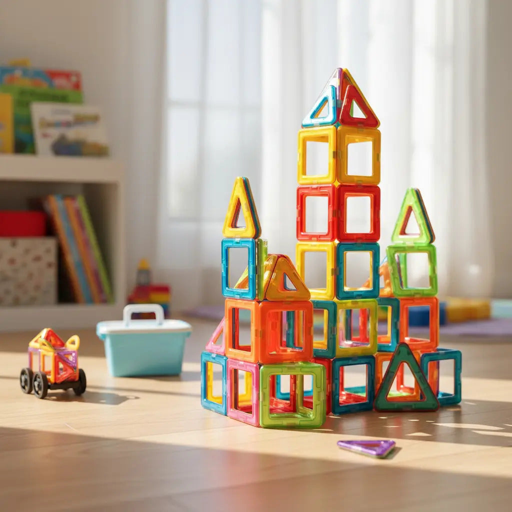 Bloques Para Ninos Bloques Grandes Imanes Para Ninos 52 Pcs