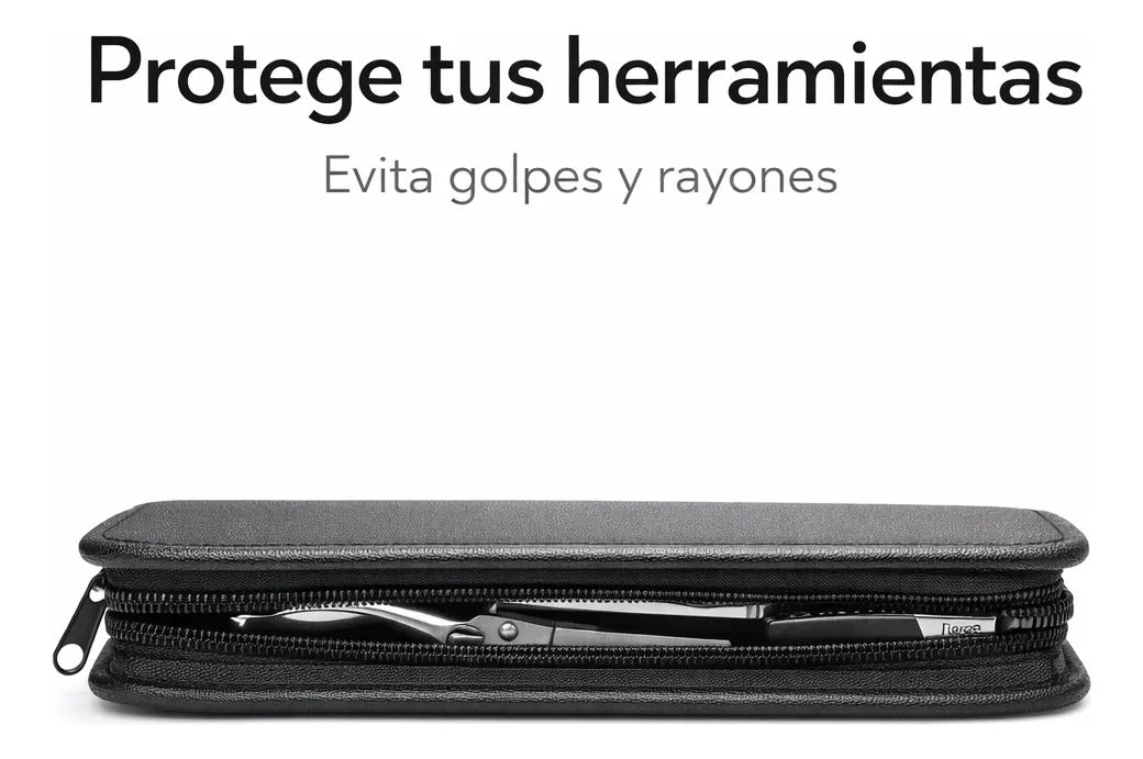 Estuche Para Tijeras De Peluquería Organizador Con Cierre Obopekal