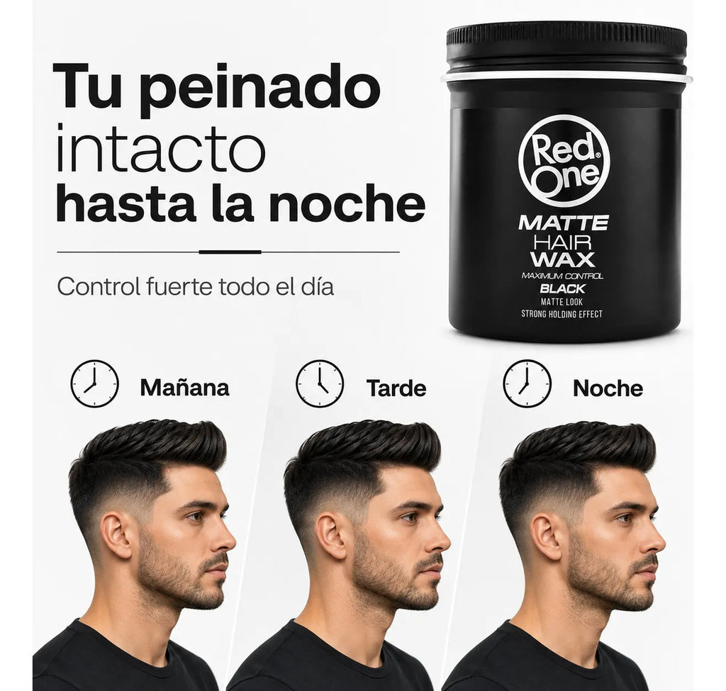 Cera Cabello Hombre Control Máximo Efecto Mate 100ml