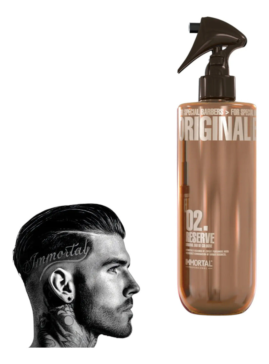 After Shave Colonia Immortal NYC 02 Reserve - Limón, Lavanda y Vainilla 500ml